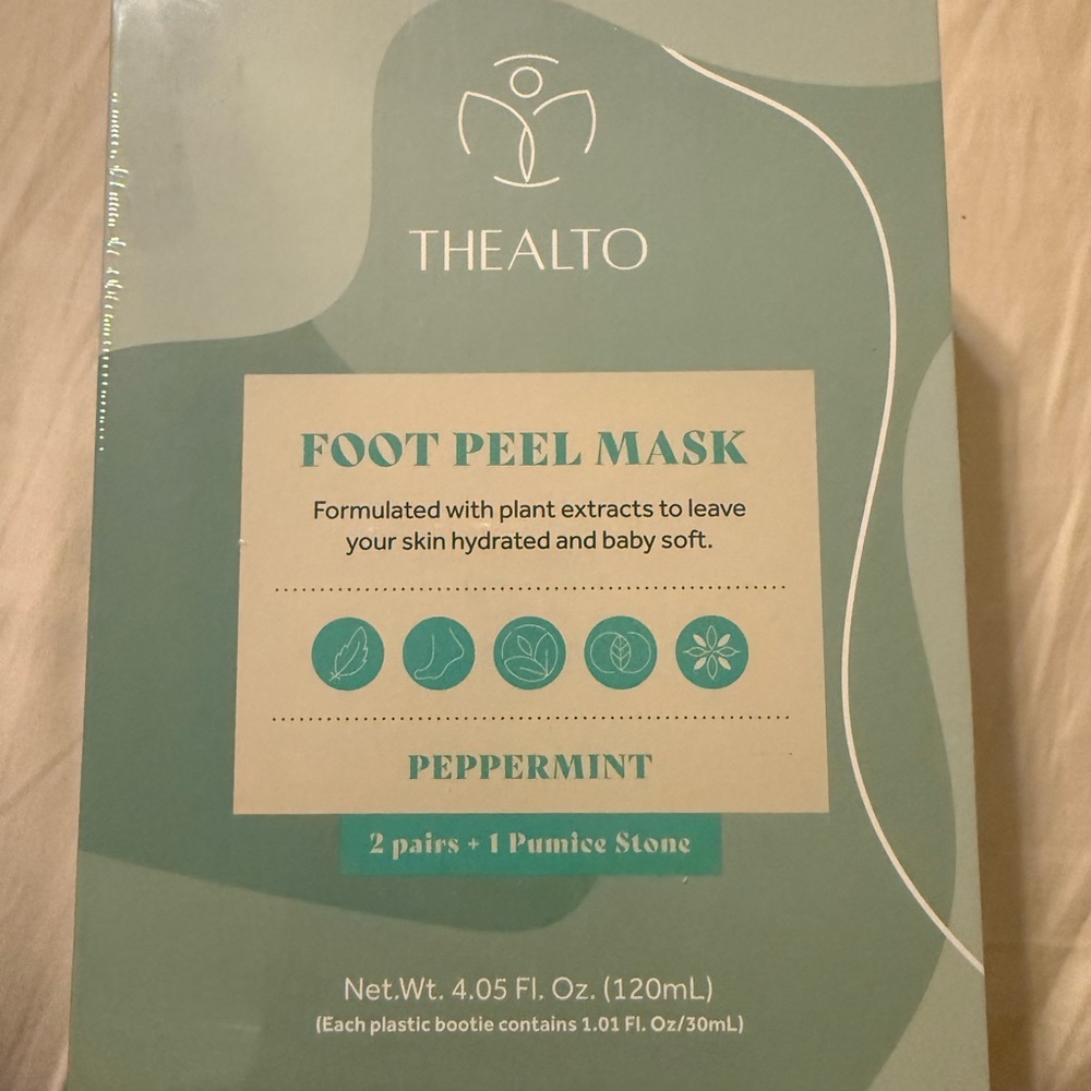 Thealto Peppermint Foot Peel Mask